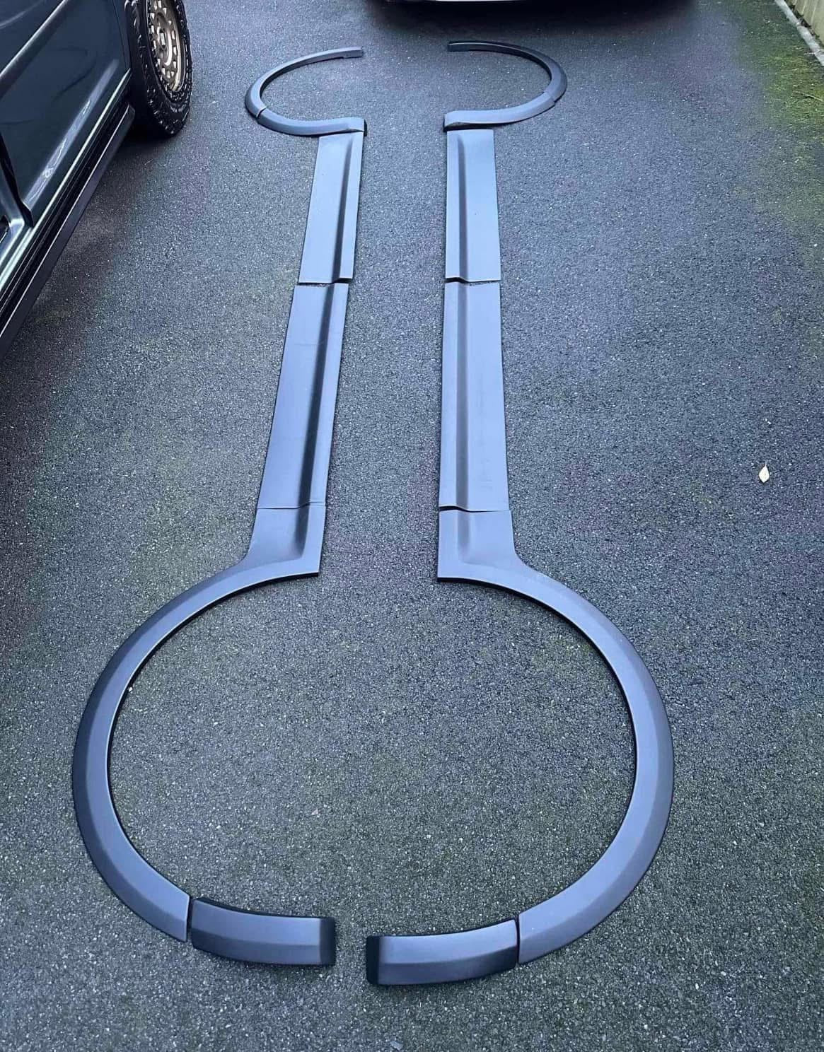 CADDY SWB SWAMPER ARCHES AND TRIMS