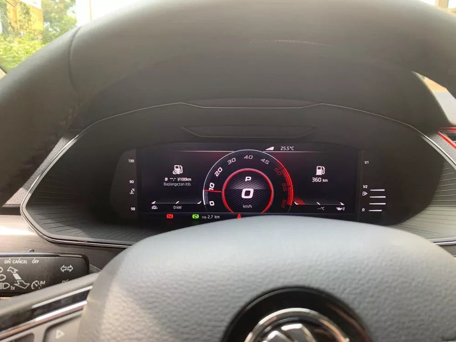 SKODA SUPERB 2014-2020 VIRTUAL COCKPIT