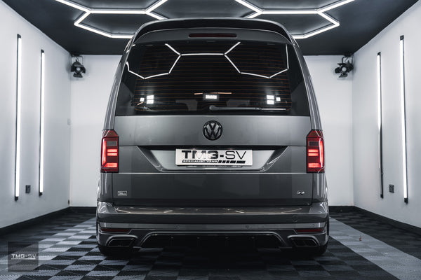 MK4 CADDY REAR HYBRID BUMPER ADD-ON