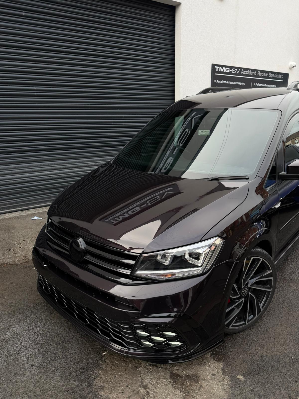 MK8 GTI HYBRID BUMPER FOR MK4 CADDY (FIBRE RESIN/REINFORCED PLASTIC)