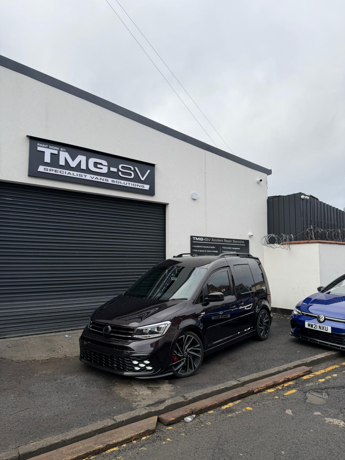 MK8 GTI HYBRID BUMPER FOR MK4 CADDY (FIBRE RESIN/REINFORCED PLASTIC)