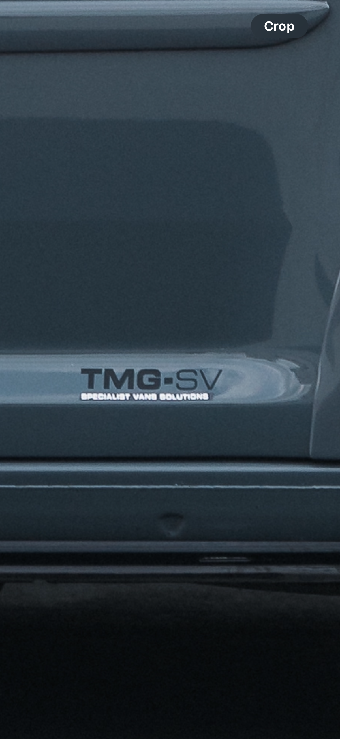 TMG-SV van sticker